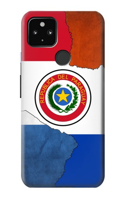 S3017 パラグアイの旗 Paraguay Flag Google Pixel 4a 5G バックケース、フリップケース・カバー