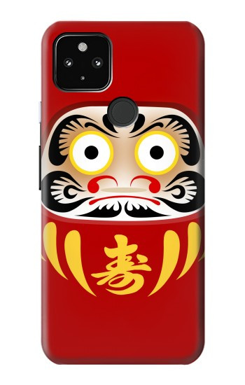 S3045 ダルマ人形 Japan Good Luck Daruma Doll Google Pixel 4a 5G バックケース、フリップケース・カバー