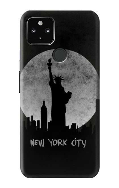 S3097 ニューヨーク市 New York City Google Pixel 4a 5G バックケース、フリップケース・カバー