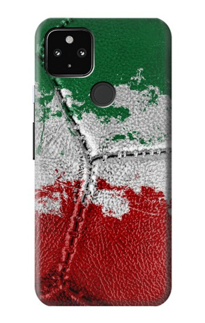 S3318 イタリアの旗ビンテージフットボールのグラフィック Italy Flag Vintage Football Graphic Google Pixel 4a 5G バックケース、フリップケース・カバー