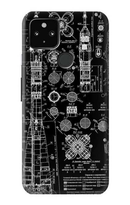 S3436 アポロブループリント Apollo Blue Print Google Pixel 4a 5G バックケース、フリップケース・カバー