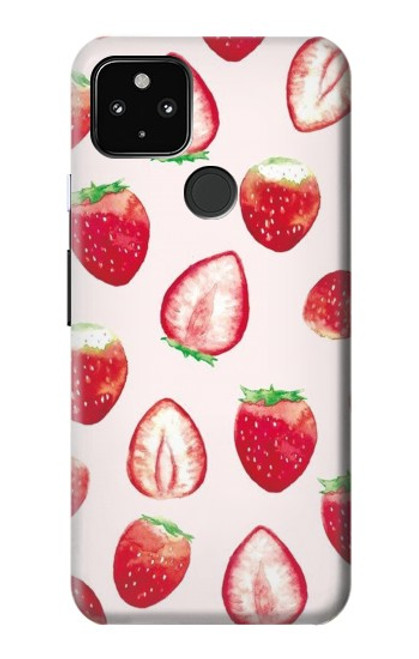 S3481 イチゴ Strawberry Google Pixel 4a 5G バックケース、フリップケース・カバー