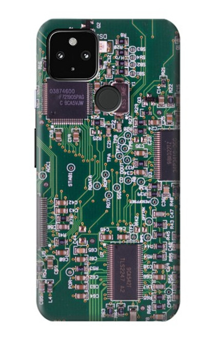 S3519 電子回路基板のグラフィック Electronics Circuit Board Graphic Google Pixel 4a 5G バックケース、フリップケース・カバー