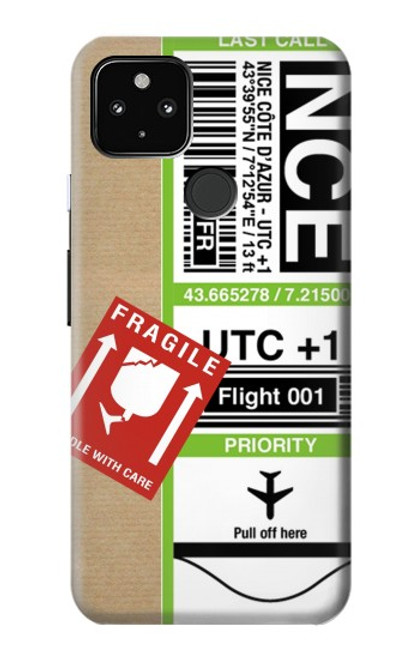 S3543 荷物タグアート Luggage Tag Art Google Pixel 4a 5G バックケース、フリップケース・カバー