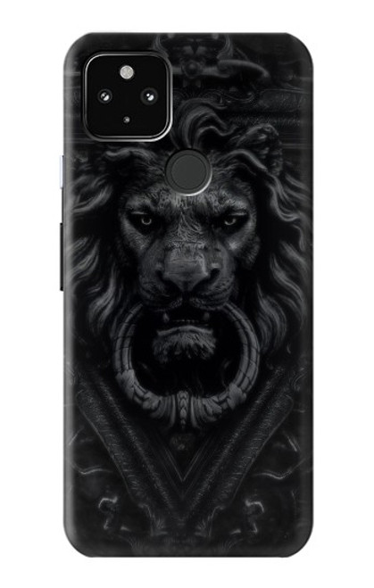 S3619 ダークゴシックライオン Dark Gothic Lion Google Pixel 4a 5G バックケース、フリップケース・カバー