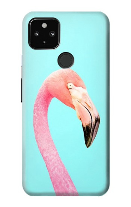 S3708 ピンクのフラミンゴ Pink Flamingo Google Pixel 4a 5G バックケース、フリップケース・カバー