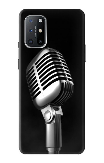 S1672 レトロ マイク ジャズ音楽 Retro Microphone Jazz Music OnePlus 8T バックケース、フリップケース・カバー