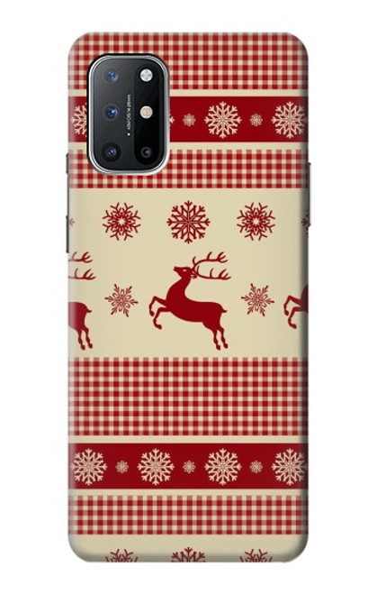 S2310 クリスマス 雪 トナカイ Christmas Snow Reindeers OnePlus 8T バックケース、フリップケース・カバー