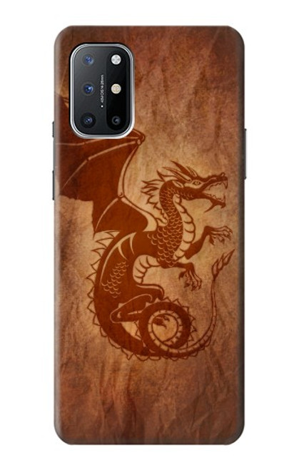 S3086 レッド・ドラゴン Red Dragon Tattoo OnePlus 8T バックケース、フリップケース・カバー