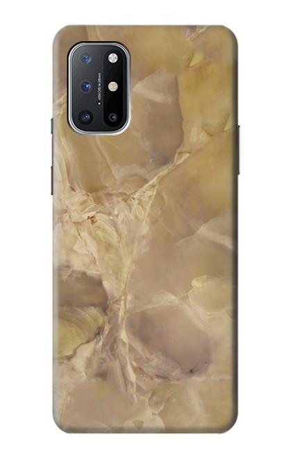 S3240 黄色の大理石 Yellow Marble Stone OnePlus 8T バックケース、フリップケース・カバー