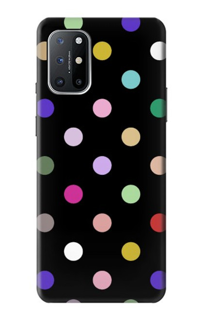 S3532 カラフルな水玉 Colorful Polka Dot OnePlus 8T バックケース、フリップケース・カバー