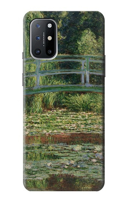 S3674 クロードモネ歩道橋とスイレンプール Claude Monet Footbridge and Water Lily Pool OnePlus 8T バックケース、フリップケース・カバー