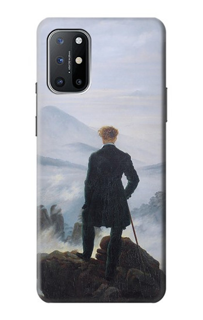 S3789 霧の海の上の放浪者 Wanderer above the Sea of Fog OnePlus 8T バックケース、フリップケース・カバー