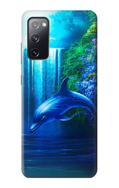 S0385 イルカ Dolphin Samsung Galaxy S20 FE バックケース、フリップケース・カバー