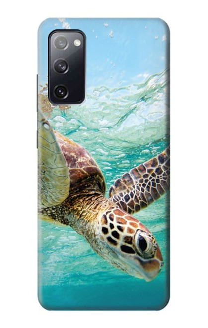 S1377 ウミガメ Ocean Sea Turtle Samsung Galaxy S20 FE バックケース、フリップケース・カバー