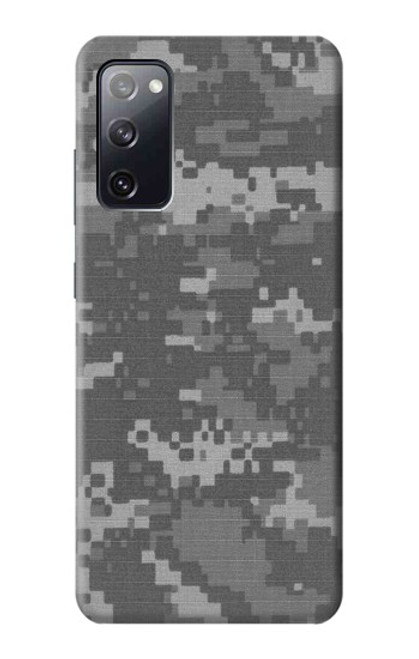 S2867 デジタルカモ柄 Army White Digital Camo Samsung Galaxy S20 FE バックケース、フリップケース・カバー