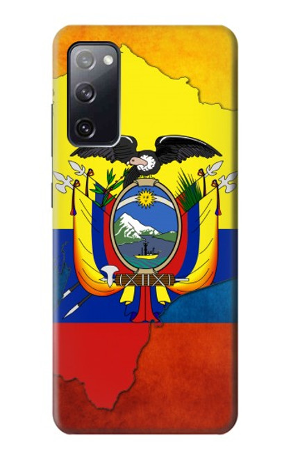 S3020 エクアドルの旗 Ecuador Flag Samsung Galaxy S20 FE バックケース、フリップケース・カバー