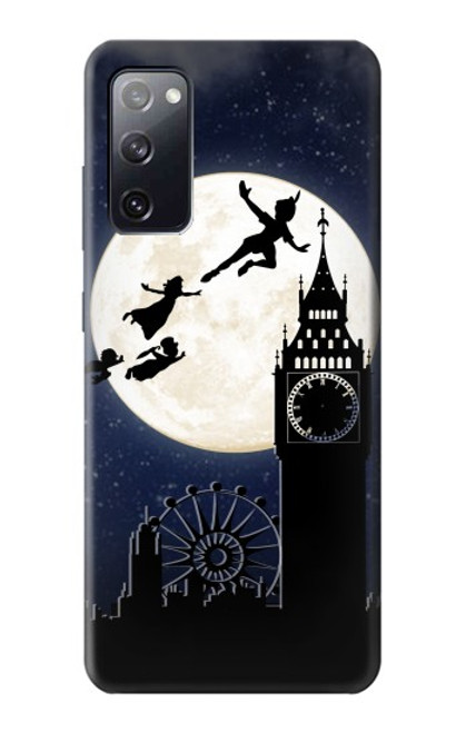 S3249 ピーター・パン Peter Pan Fly Full Moon Night Samsung Galaxy S20 FE バックケース、フリップケース・カバー