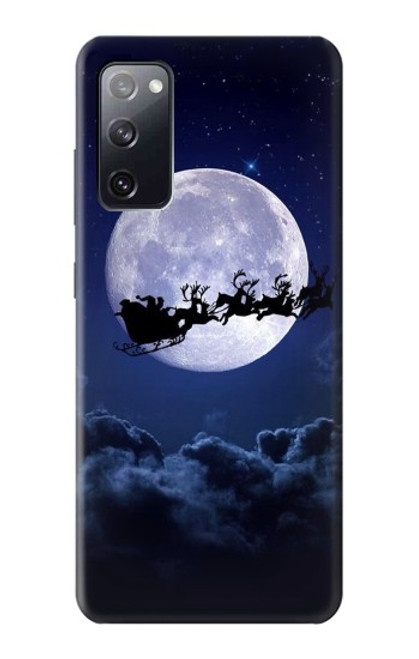 S3508 クリスマスサンタ Xmas Santa Moon Samsung Galaxy S20 FE バックケース、フリップケース・カバー