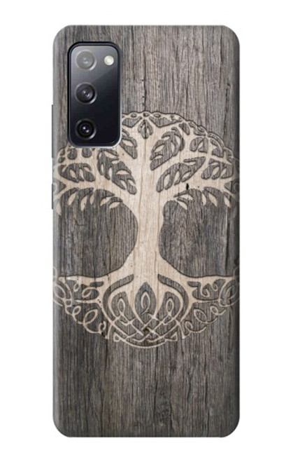 S3591 バイキングツリーオブライフシンボル Viking Tree of Life Symbol Samsung Galaxy S20 FE バックケース、フリップケース・カバー