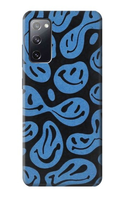 S3679 かわいいゴーストパターン Cute Ghost Pattern Samsung Galaxy S20 FE バックケース、フリップケース・カバー