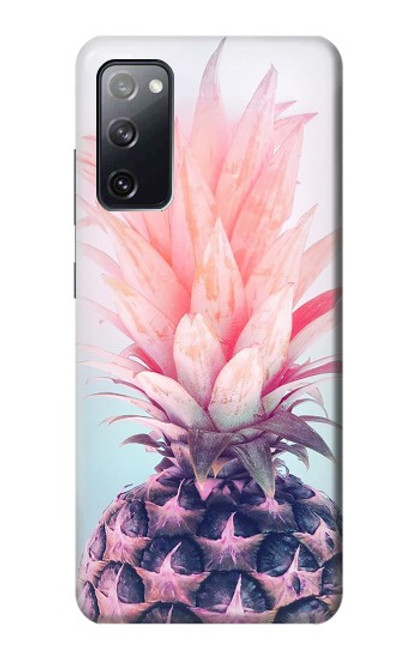 S3711 ピンクパイナップル Pink Pineapple Samsung Galaxy S20 FE バックケース、フリップケース・カバー