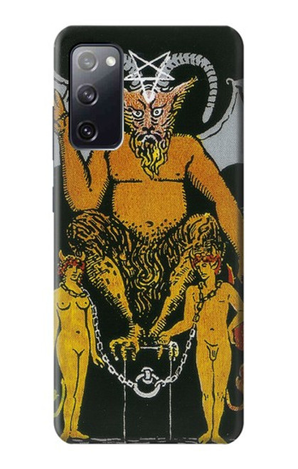 S3740 タロットカード悪魔 Tarot Card The Devil Samsung Galaxy S20 FE バックケース、フリップケース・カバー