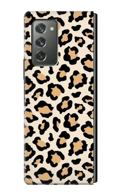 S3374 ヒョウのパターン Fashionable Leopard Seamless Pattern Samsung Galaxy Z Fold2 5G バックケース、フリップケース・カバー