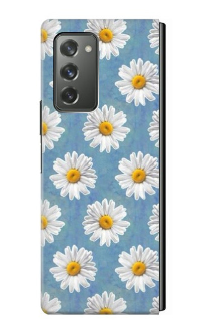 S3454 フローラルデイジー Floral Daisy Samsung Galaxy Z Fold2 5G バックケース、フリップケース・カバー