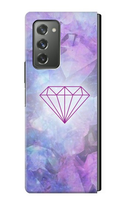 S3455 ダイヤモンド Diamond Samsung Galaxy Z Fold2 5G バックケース、フリップケース・カバー