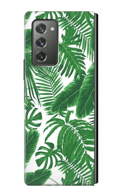 S3457 ペーパーパームモンステラ Paper Palm Monstera Samsung Galaxy Z Fold2 5G バックケース、フリップケース・カバー