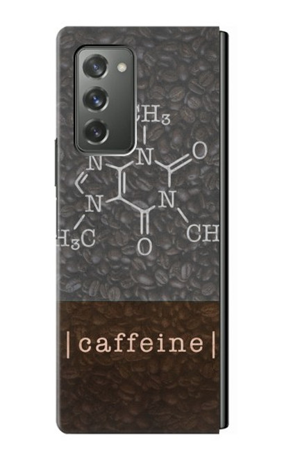 S3475 カフェイン分子 Caffeine Molecular Samsung Galaxy Z Fold2 5G バックケース、フリップケース・カバー