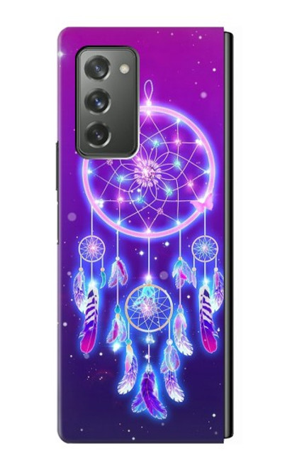 S3484 かわいいギャラクシードリームキャッチャー Cute Galaxy Dream Catcher Samsung Galaxy Z Fold2 5G バックケース、フリップケース・カバー