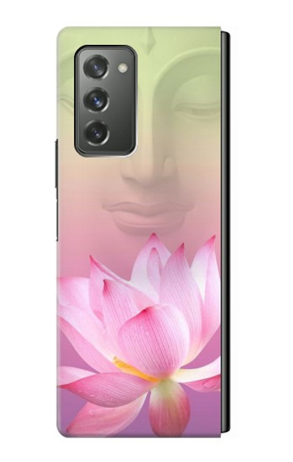 S3511 蓮の花の仏教 Lotus flower Buddhism Samsung Galaxy Z Fold2 5G バックケース、フリップケース・カバー