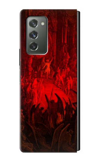 S3583 パラダイスロストサタン Paradise Lost Satan Samsung Galaxy Z Fold2 5G バックケース、フリップケース・カバー