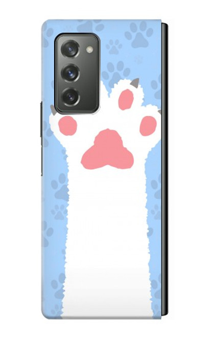S3618 猫の足 Cat Paw Samsung Galaxy Z Fold2 5G バックケース、フリップケース・カバー