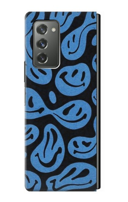 S3679 かわいいゴーストパターン Cute Ghost Pattern Samsung Galaxy Z Fold2 5G バックケース、フリップケース・カバー