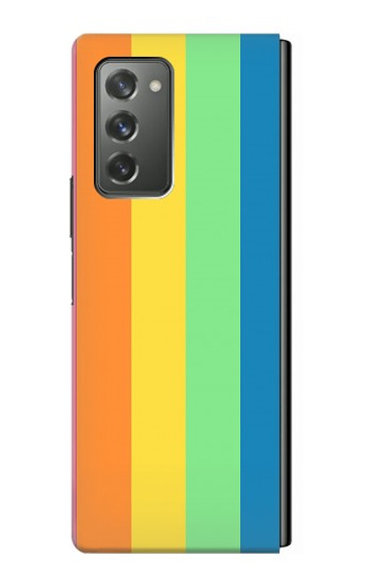 S3699 LGBTプライド LGBT Pride Samsung Galaxy Z Fold2 5G バックケース、フリップケース・カバー