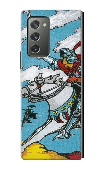 S3731 タロットカード剣の騎士 Tarot Card Knight of Swords Samsung Galaxy Z Fold2 5G バックケース、フリップケース・カバー