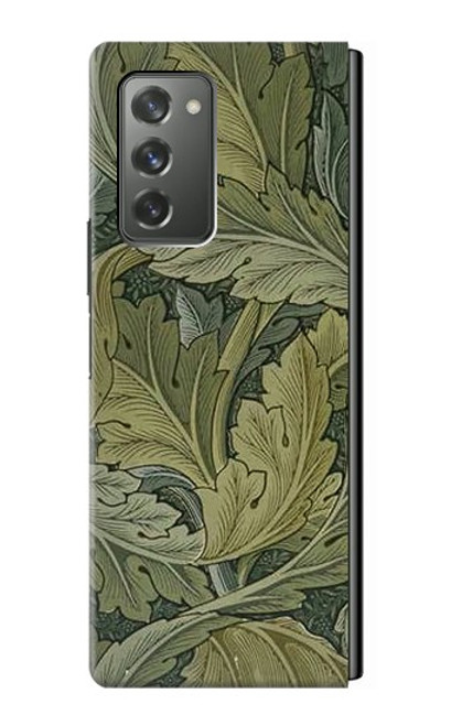 S3790 ウィリアムモリスアカンサスの葉 William Morris Acanthus Leaves Samsung Galaxy Z Fold2 5G バックケース、フリップケース・カバー