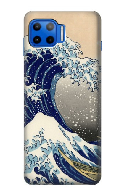 S2389 葛飾北斎 神奈川沖浪裏 Katsushika Hokusai The Great Wave off Kanagawa Motorola Moto G 5G Plus バックケース、フリップケース・カバー