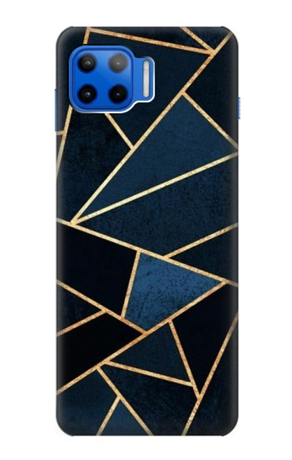 S3479 ネイビーブルーグラフィックアート Navy Blue Graphic Art Motorola Moto G 5G Plus バックケース、フリップケース・カバー