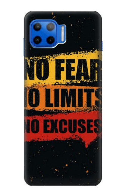 S3492 恐れのない言い訳のない No Fear Limits Excuses Motorola Moto G 5G Plus バックケース、フリップケース・カバー