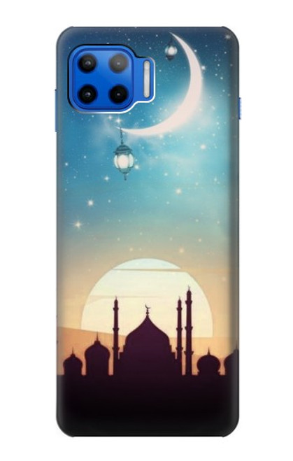 S3502 イスラムの夕日 Islamic Sunset Motorola Moto G 5G Plus バックケース、フリップケース・カバー