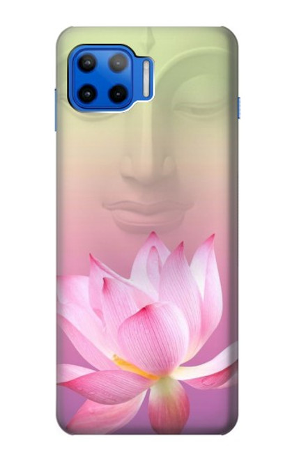 S3511 蓮の花の仏教 Lotus flower Buddhism Motorola Moto G 5G Plus バックケース、フリップケース・カバー