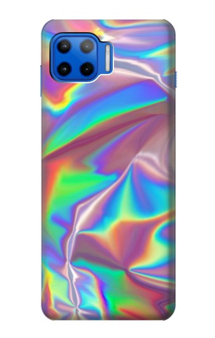 S3597 ホログラフィック写真印刷 Holographic Photo Printed Motorola Moto G 5G Plus バックケース、フリップケース・カバー