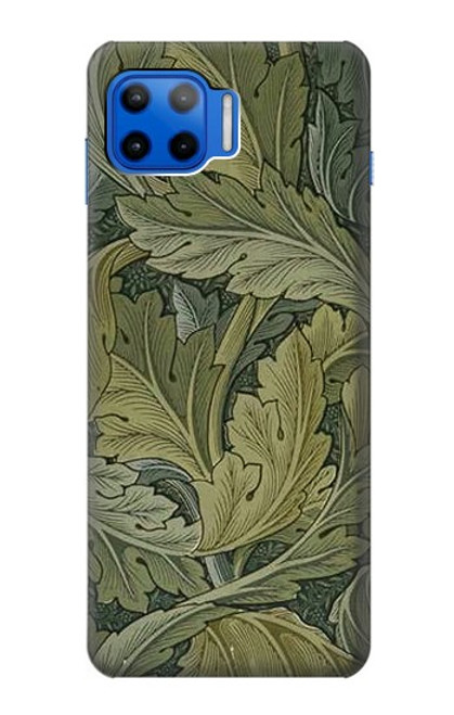 S3790 ウィリアムモリスアカンサスの葉 William Morris Acanthus Leaves Motorola Moto G 5G Plus バックケース、フリップケース・カバー