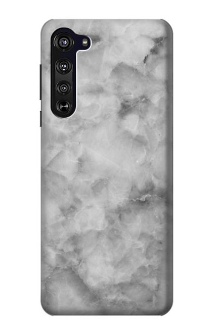 S2845 グレーマーブル Gray Marble Texture Motorola Edge バックケース、フリップケース・カバー