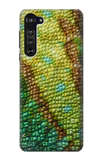 S3057 トカゲのスキングラフィックプリント Lizard Skin Graphic Printed Motorola Edge バックケース、フリップケース・カバー