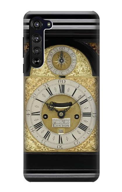 S3144 アンティークブラケット時計 Antique Bracket Clock Motorola Edge バックケース、フリップケース・カバー